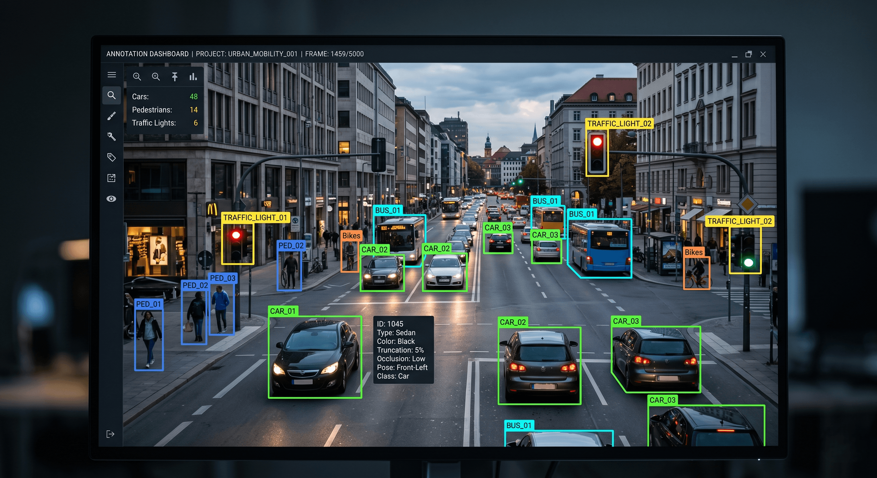 Data Annotation and Labeling Interface